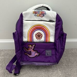 Disney Parks Figment lug backpack - festival of the arts 2024
